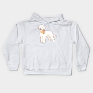 Golden Doodle drawing Kids Hoodie